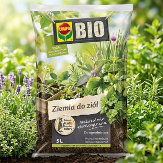 BIO ziemia do ziół - Compo - 5 litrów - paleta 140 szt.