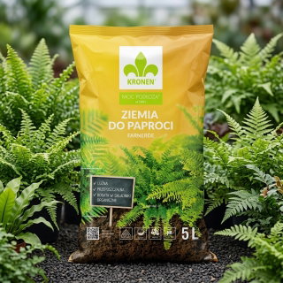 Podłoże do paproci - Kronen - 5 litrów - paleta 150 szt.