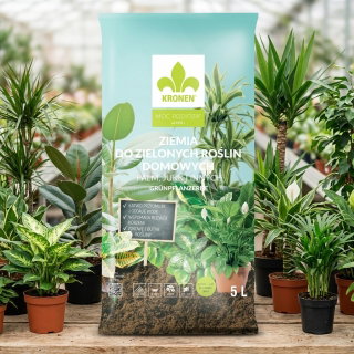 Podłoże do roślin zielonych - Kronen - 5 litrów - paleta 150 szt.