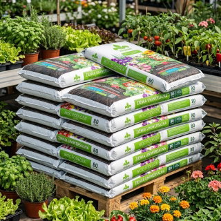 Podłoże uniwersalne z nawilżaczem i ECOFIBREX® - Kronen - 80 litrów - paleta 36 szt.