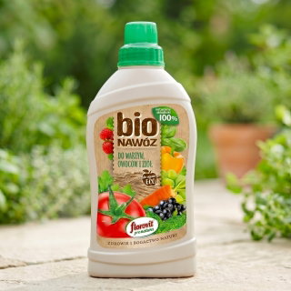BIO Nawóz do warzyw, owoców i ziół - do upraw ekologicznych - Florovit - 1 l