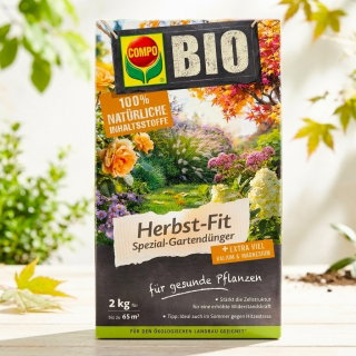 BIO Nawóz jesienny do ogrodu - funkcjonalny, przygotowujący rośliny do zimy - Compo - 2 kg
