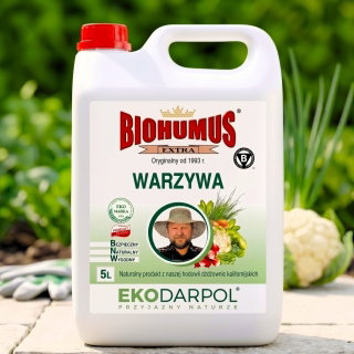 Biohumus Extra do warzyw - 5 litrów