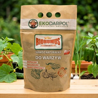 Biohumus Extra do warzyw - sypki, bezpieczny i ekologiczny - 1 litr
