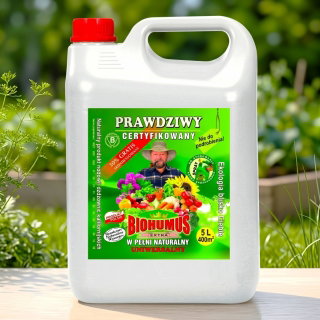 Biohumus Extra uniwersalny - do wszystkich roślin ogrodowych - 5 litrów