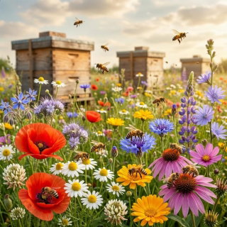 Mieszanka dzikich roślin przyjazna pszczołom - 500 g