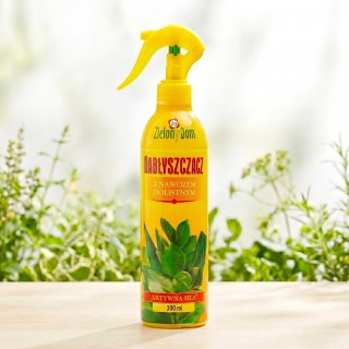 Nabłyszczacz do liści z nawozem dolistnym - Zielony Dom - 300 ml