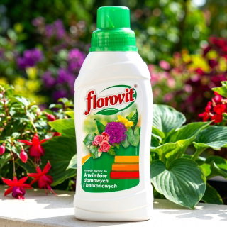 Nawóz do kwiatów domowych i balkonowych - Florovit - 500 ml