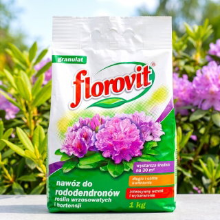 Nawóz do rododendronów, roślin wrzosowatych i hortensji - Florovit - 1 kg