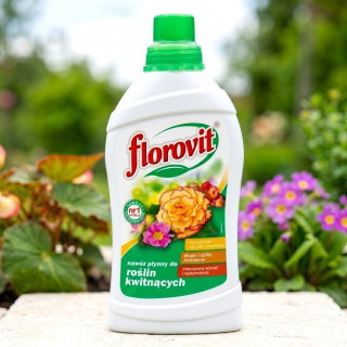 Nawóz do roślin kwitnących - Przedłuża kwitnienie! - Florovit - 1 litr