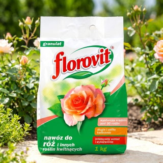 Nawóz do róż i innych roślin kwitnących - Florovit - 1 kg
