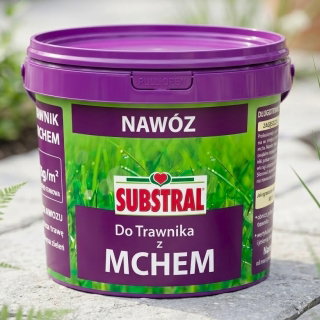 Nawóz do trawnika z mchem - długotrwały efekt - Substral - 5 kg