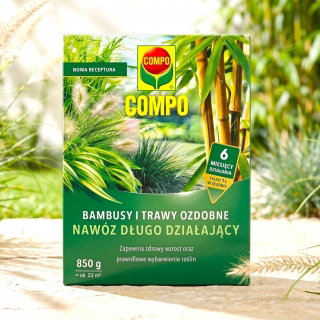 Nawóz długo działajacy do traw ozdobnych i bambusów - do 5 miesięcy - Compo - 850 g