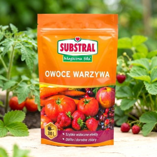 Nawóz interwencyjny do owoców i warzyw "Magiczna Siła" - Substral - 300 g