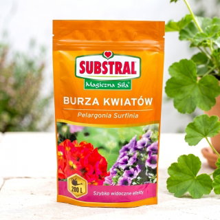 Nawóz interwencyjny do pelargonii "Magiczna Siła" - Substral - 200 g