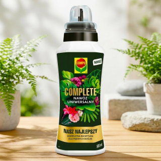 Nawóz uniwersalny NPK z magnezem i mikroskładnikami - bardzo wydajny - Compo Complete - 500 ml