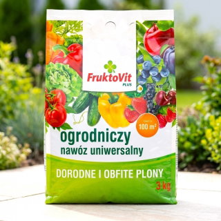 Nawóz uniwersany - dorodne i obfite plony - FruktoVit Plus - 3 kg