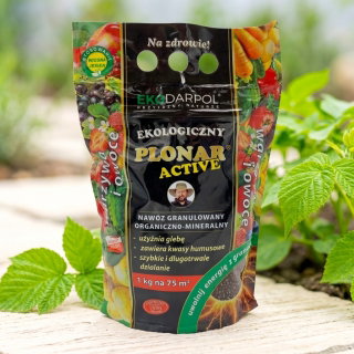 Plonar Active do warzyw i owoców - nawóz organiczno-mineralny z kwasami humusowymi - 5 kg