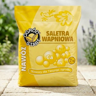 Saletra wapniowa - nawóz azotowo-wapniowy do ogrodu - 2 kg