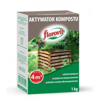 Aktywator kompostu - przyśpiesza i użyźnia - Florovit - 1 kg