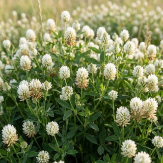 Koniczyna aleksandryjska - szybki poplon i przedplon pod warzywa, jednoroczna, doskonała na pasze i zielony nawóz - 500 gram