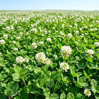 Koniczyna biała - wieloletnia, miododajna, samonawożąca, bardzo gęsta i wydajna, odporna na suszę - 1 kg