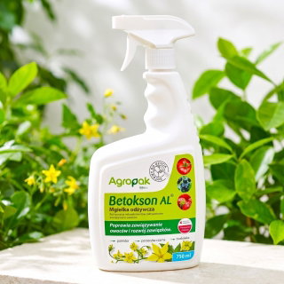 Betokson AL - pomaga w rozwoju zawiązków i zawiązywaniu owoców - wygodne stosowanie - Agropak - 750 ml