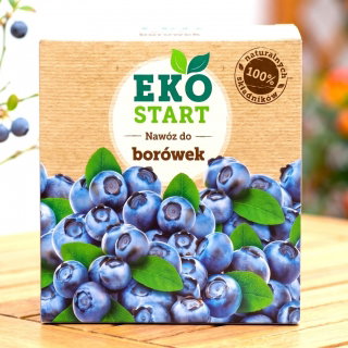 EKO Nawóz do borówek - wieloskładnikowy i kompleksowy - Ogród-Start - 1,5 kg