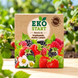 EKO Nawóz do truskawek, malin i jeżyn - wieloskładnikowy i kompleksowy - Ogród-Start - 1,5 kg