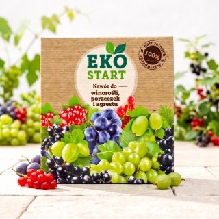 EKO Nawóz do winogron, porzeczek i agrestu - wieloskładnikowy i kompleksowy - Ogród-Start - 1,5 kg