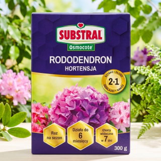 Nawóz EXTRA długo działający do rododendronów - Osmocote 2 w 1 - Substral - 300 g