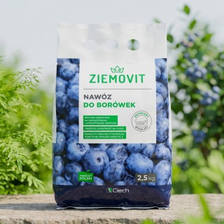 Nawóz do borówek - stymuluje zawiązywanie owoców i wspomaga wzrost - Ziemovit - 2,5 kg