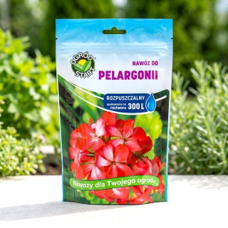 Nawóz do pelargonii - kwitnienie aż do późnej jesieni - Ogród-Start - 250 gram