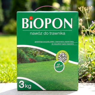 Nawóz do trawnika - Biopon - 3 kg