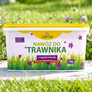 Nawóz do trawnika o zapachu lawendy - Zielony Dom - 5 kg
