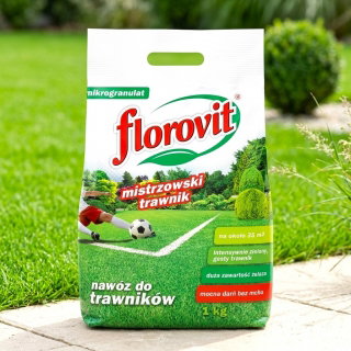 Nawóz do trawników z mchem - Florovit - 1 kg