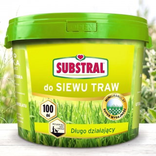 Nawóz długo działający do dosiewek traw - 100 dni - Substral - 10 kg
