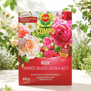 Nawóz długo działający do róż - Compo - 850 g
