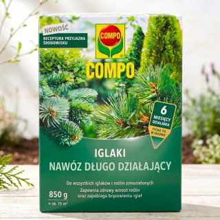 Nawóz długo działający do iglaków - Compo - 850 g
