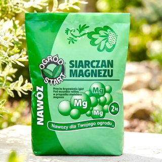 Siarczan magnezu - nawóz rozpuszczalny do ogrodu - 2 kg