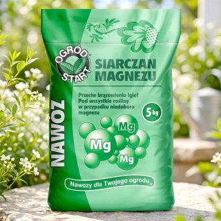 Siarczan magnezu - nawóz rozpuszczalny do ogrodu - 20 kg