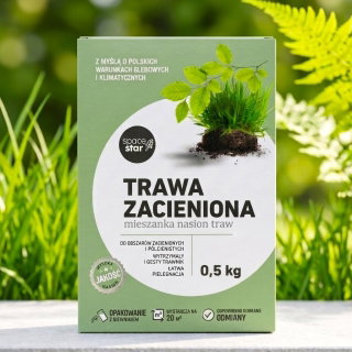 Trawa Zacieniona - na miejsca zacienione całkowicie lub częściowo - 0,5 kg