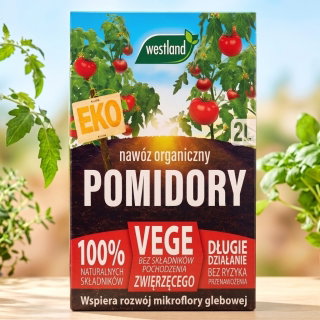 VEGE nawóz do pomidorów - organiczny, bez składników pochodzenia zwierzęcego - Westland - 2 litry
