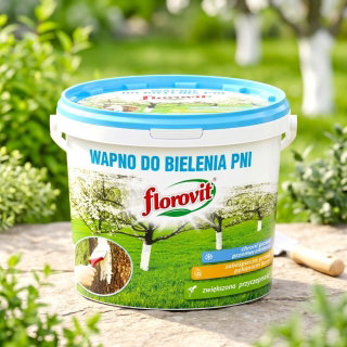 Wapno do bielenia pni drzew i krzewów - Florovit - 1 kg
