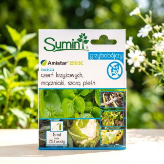 Amistar 250 SC - na choroby grzybowe warzyw - Sumin - 5 ml