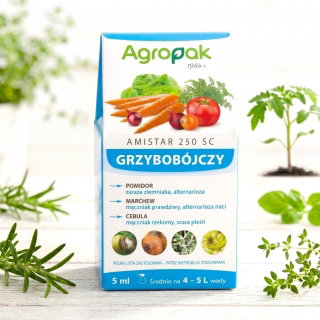 Amistar 250 SC - na choroby grzybowe warzyw - szerokie spektrum - Agropak - 5 ml