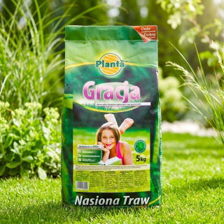 Gracja - mieszanka traw gazonowych o podwyższonych walorach estetycznych - Planta - 5 kg