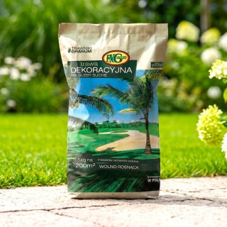 Mieszanka traw - Dekoracyjna na gleby suche - 5 kg