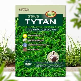 Mieszanka traw - Tytan - 1 kg