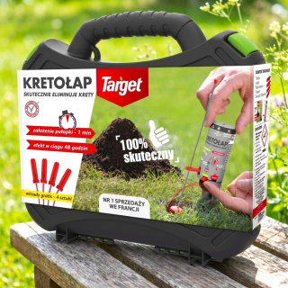 Najskuteczniejszy kretołap do eliminacji kretów - Target